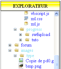 Nouvel explorateur